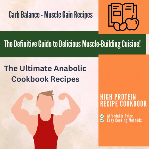 The Ultimate Anabolic Cookbook for Muscle building | High-Protein Recipes for Muscle Gain & Healthy Bodybuilding | Diet Guides 2.3