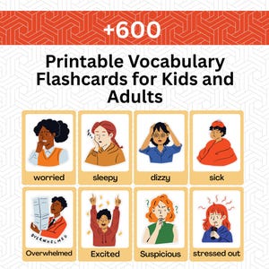 More than 600 ESL flashcards - Creative Vocabulary Cards for ESL teachers With Categories and Topics Teaching English as A foreign language