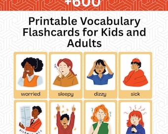 More than 600 ESL flashcards - Creative Vocabulary Cards for ESL teachers With Categories and Topics Teaching English as A foreign language