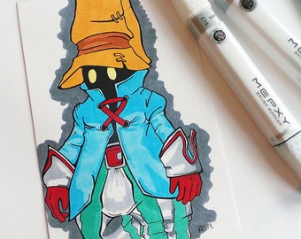 Custom Marker Illustration - Character Commission