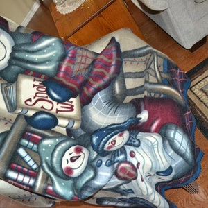 Snowman Fleece scene by Crazy Mountain 50" x 60"