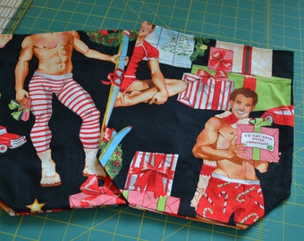 All I want for Christmas Fabric Tissue Box Covers