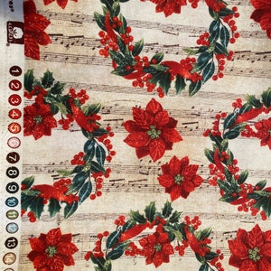 Christmas Fabric by Susan Winget