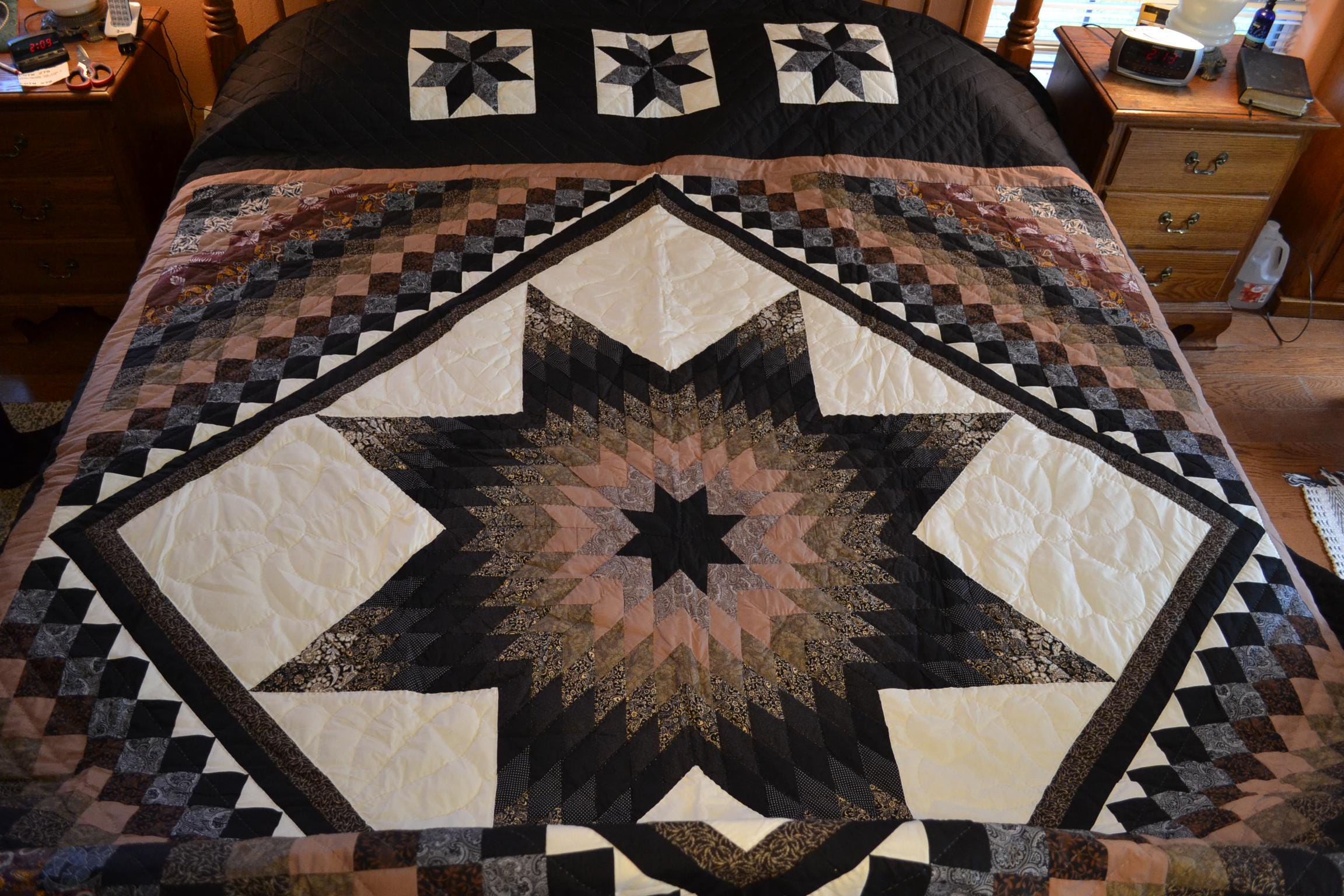 未完成　パッチワークキルト　キルト　ハンドメイド　アーミッシュ Amish quilts for sale - Etsy 日本