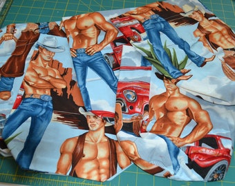 Wranglers Fabric Tissue Box Covers