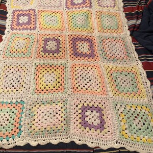 Baby Granny Square Afghan from PA Dutch Country