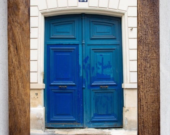 Paris - Door of Van Gogh's Apartment in the lovely Montmartre District in Paris