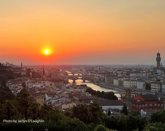 Florence, Italy - Sunset Picture