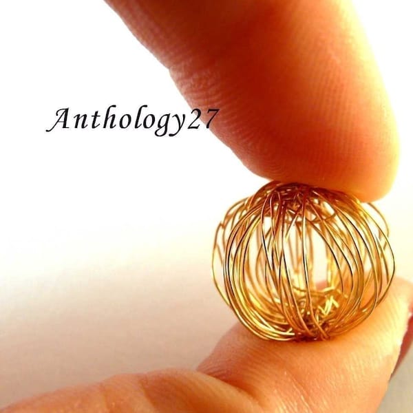 Tutorial - Wire Wrapped Beads