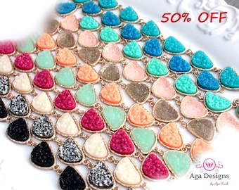 SALE only today ~ Druzy bracelet - pick your color