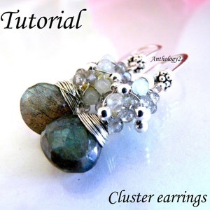 Tutorial Cluster Earrings image 1