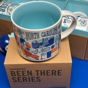 Starbucks Coffee Mug "Been There Series" North Carolina 14oz NIB 2020 with tag, BTS, Collectable Discontinued