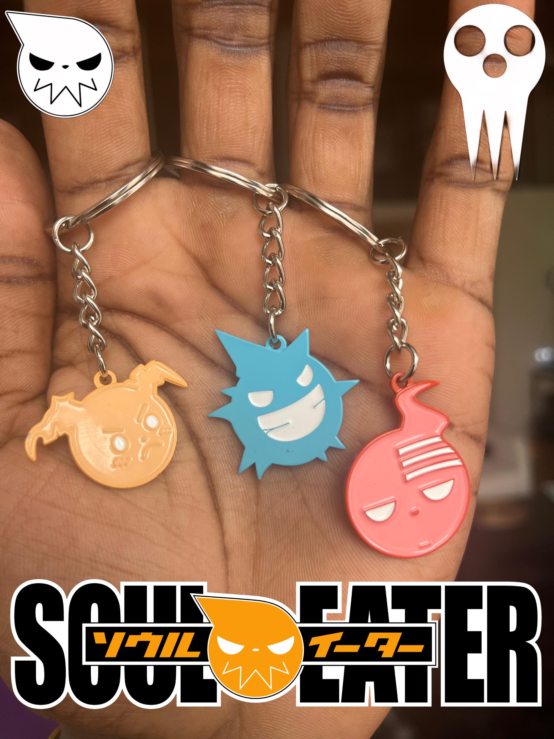 Soul Eater Crona Silver Enamel Pin – Anime Manga Badge Emblem