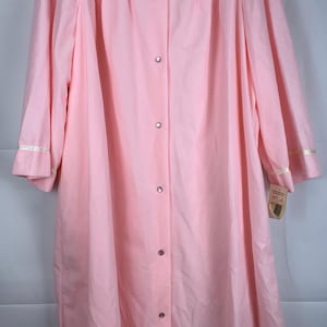 Vintage 1990&#39;s Pink Fleece Robe/Nightgown NEW WITH TAGS, Size 3X
