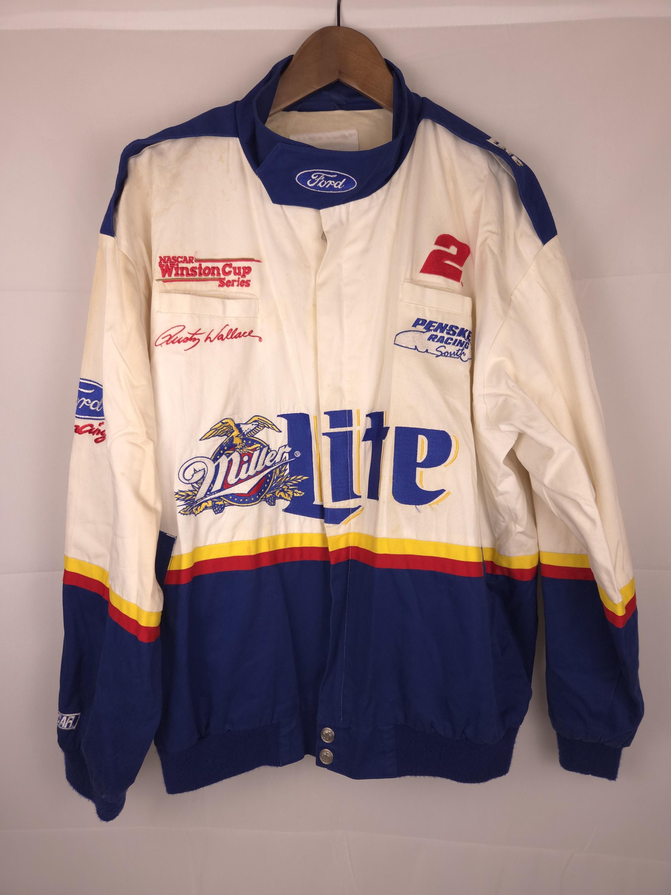 Miller Lite Nascar Jacket - Etsy