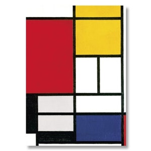 Cartel 50×70, Mondrian