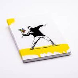 Taccuino Graffiti di Banksy Stone Paper A5 – Ragazza Volante