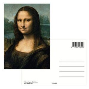 Pocztówka, Da Vinci, Mona Lisa