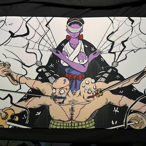 Zoro/Kraum and Robin/Tymna CEDH Playmat