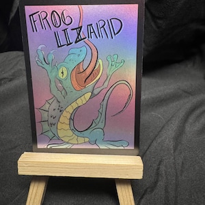 Frosch Eidechse Token MTG Foil