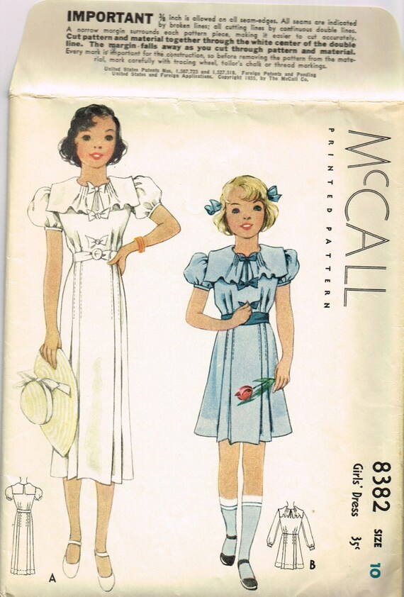 1930s girls dress