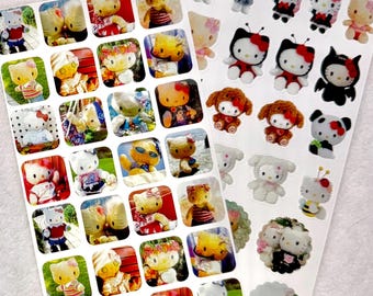 Hello Kitty Sticker Sheet || Penpal Deco Journal San
