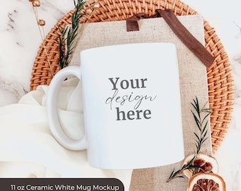 11oz White ceramic mug mockup bookish coffee mug digital blank mug template mug mock design study mug mockup ceramic mug flatlay digital