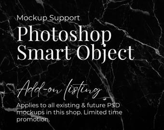 Mockup PSD support insert design in your mockup Photoshop PSD smart object support mockup service for business done for you service PSD