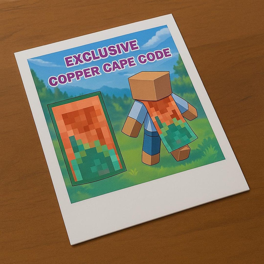 Minecraft | Copper Cape | Java & Bedrock | Fast Delivery - Etsy Canada