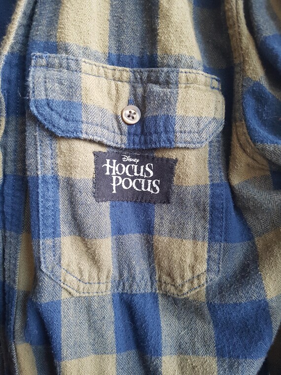 Reworked Hocus Pocus Flannel Shirt: Upcycled Hall… - image 5