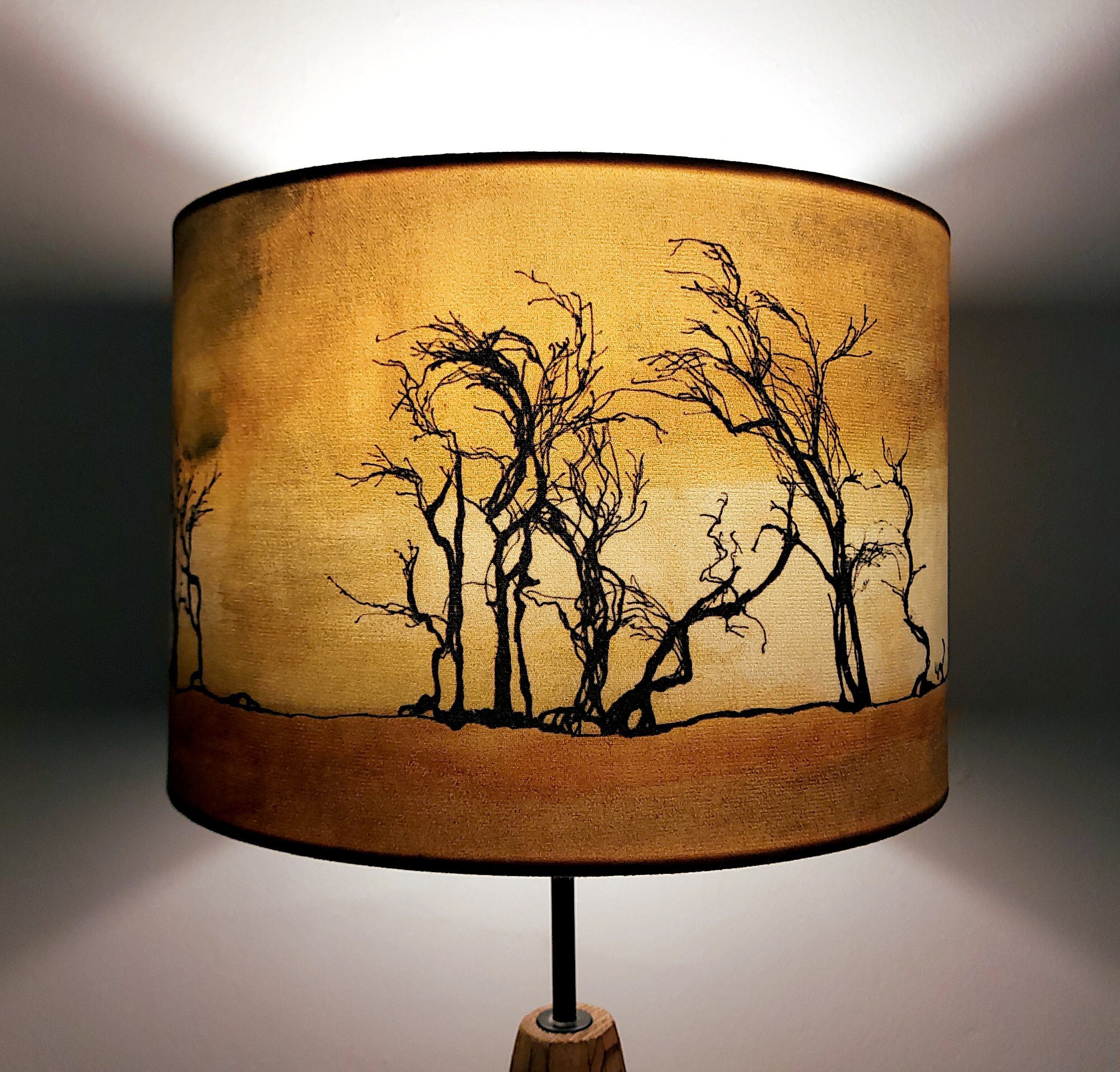 Pine tree cheap lamp shade