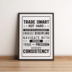 Day Trading Wall Art, Trading Print, Crypto Art, Stock Market Poster, Wall Art
