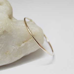 14k Solid Gold Stacking Ring