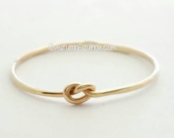 Thin Knot Ring 14k Gold Filled