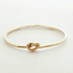 Thin Knot Ring 14k Gold Filled