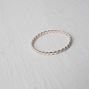 Twist Ring 14k Gold Filled image 4