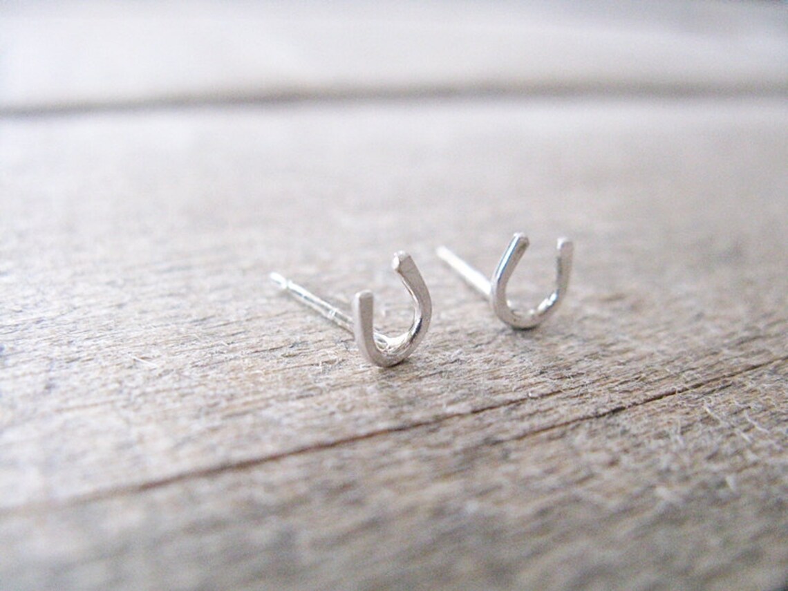 HORSESHOE EARRINGS main image 1