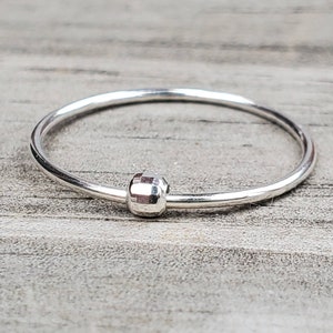 Disco Ball Ring Anxiety Spinner Ring