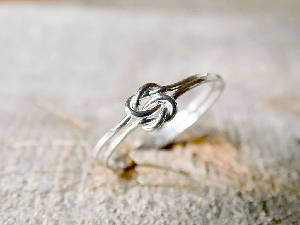 DEAL LTD-KNOT SNAKE RING DOUBLE 23号 DEAL LTD-KNOT SNAKE RING