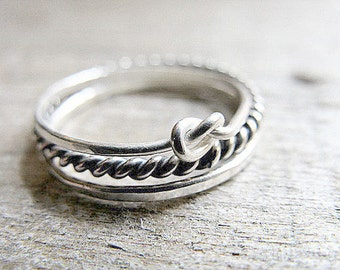 Stacking Rings Sterling Silver