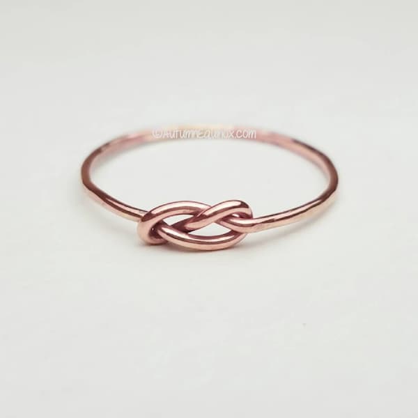 Infinity Knot Ring - Etsy