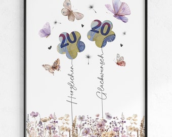 Geldgeschenk Geburtstag | Geburtstagsgeschenk | Last Minute Geschenk zum Geburtstag PDF Sofort Download PDF | Geschenk | Geburtstagskarte