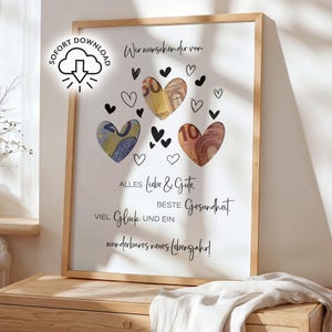 Dinero para regalo de cumpleaños | De corazón | Regalo en efectivo para adultos | Regalo de última hora (PDF) | Descarga instantánea | Póster de regalo imagen 7