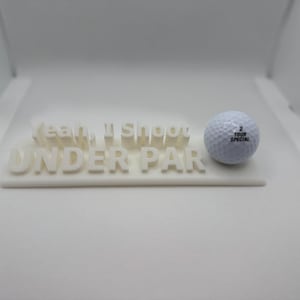 3D Printed Golf Ball Holder - Perfect for any Golf Enthusiast