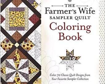 Download Quilt Coloring Page Etsy