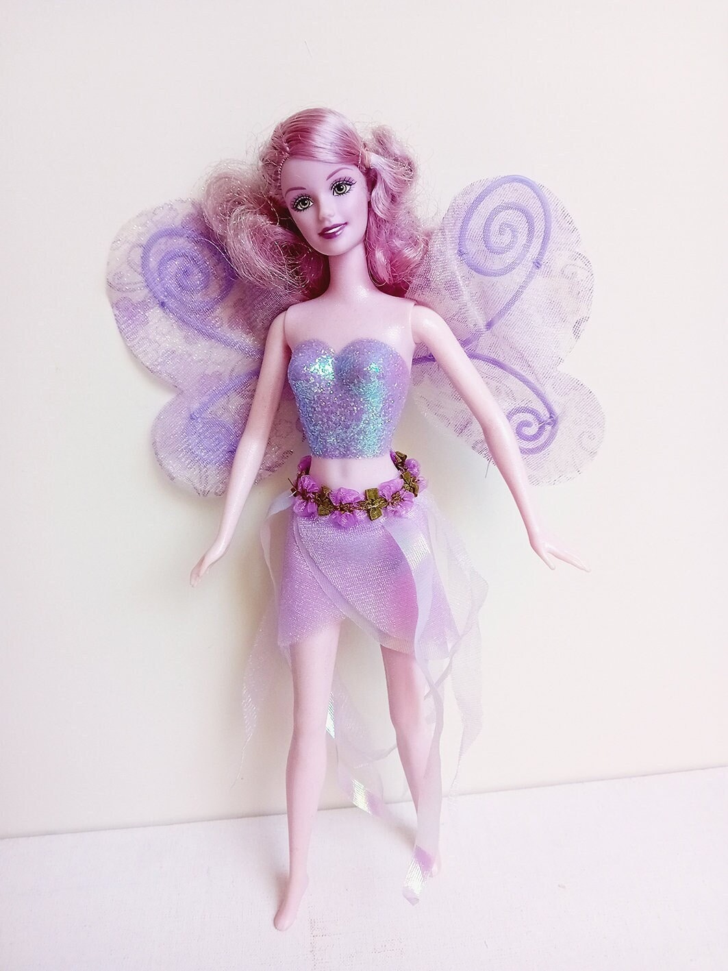 2003 BARBIE Fairytopia Lavender Sparkle Fairy Doll Mattel