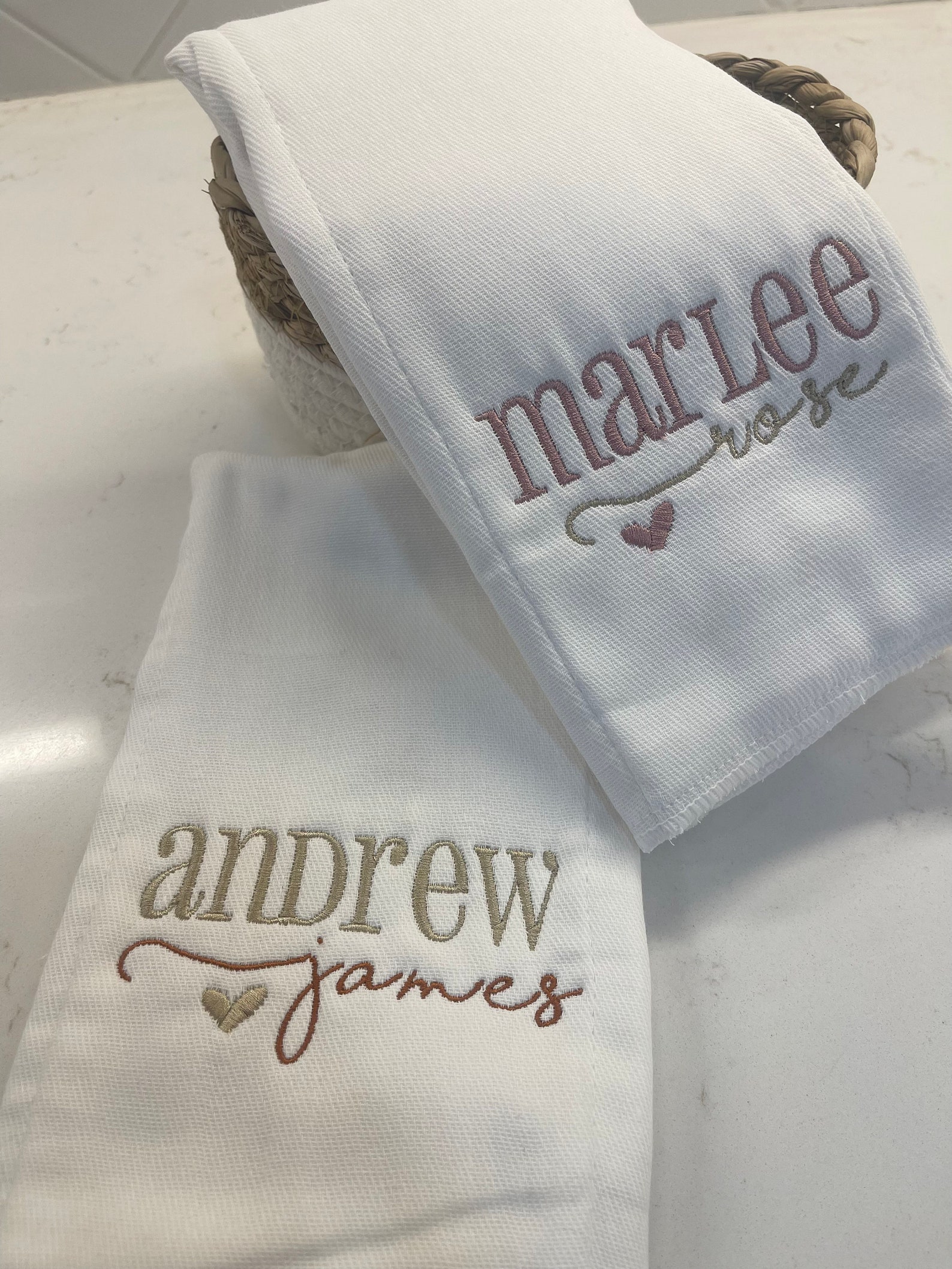 Personalized / Monogrammed Girl or Boy Burp Cloths Hospital Etsy