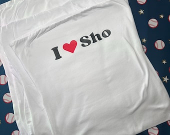 I love sho tube top dodgers baseball tube top