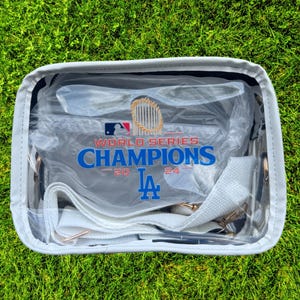 Baseball Stadium Approved Crossbody Purse with adjustable strap