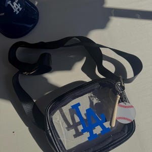 Dodgers Stadion Approved Crossbody - Klare Tasche für Konzert Stadion Spieltag Baseball Tasche Umhängetasche Dodgers Geschenk